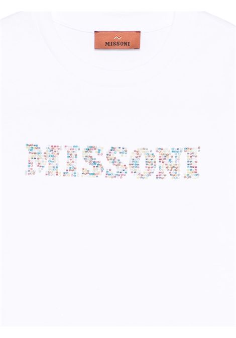 T-shirt con logo MISSONI KIDS | MY8A81 Z3672100